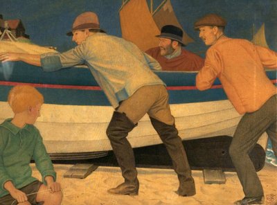 Up From the Sea by Joseph Edward Southall